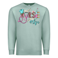 Seafoam nurse life Premium Sweatshirt - BarkalooDesign