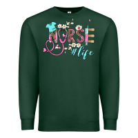 Sports Green nurse life Premium Sweatshirt - BarkalooDesign
