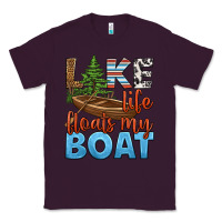 Plum lake life floats my boat Classic Tee - HRA Design Shop