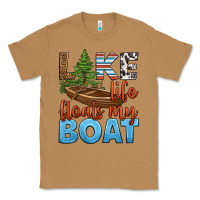 Toasted Coconut lake life floats my boat Classic Tee - HRA Design Shop