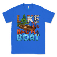 True Royal lake life floats my boat Classic Tee - HRA Design Shop