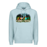 Blue Mist camp crew Premium Hoodie - NancyCooperArtShop