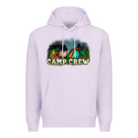 Lilac camp crew Premium Hoodie - NancyCooperArtShop