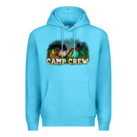 Ocean Blue camp crew Premium Hoodie - NancyCooperArtShop