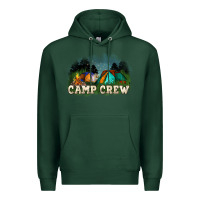 Sports Green camp crew Premium Hoodie - NancyCooperArtShop