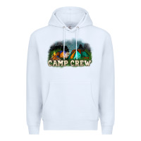 White camp crew Premium Hoodie - NancyCooperArtShop