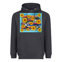 Smoke serape cowhide sunflower Heavyweight Hoodie - AdoDesignShop