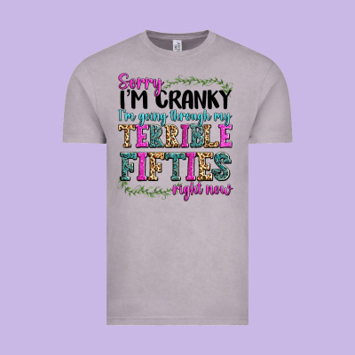 Vintage Tee sorry im cranky im going through my terrible fifties right now
