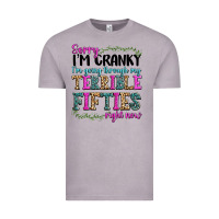 Vintage Zinc sorry im cranky im going through my terrible fifties right now Vintage Tee - texasbilliewilder