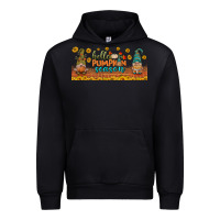 Black hello pumpkin season libbey glass Urban Hoodie - BundleAndBundleShop