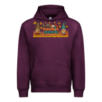Mauve Wine hello pumpkin season libbey glass Urban Hoodie - BundleAndBundleShop