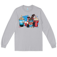 Moon Dust usa coffee cups Long Sleeve Tee - Zillion Design Studio