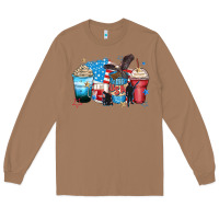 Toasted Coconut usa coffee cups Long Sleeve Tee - Zillion Design Studio