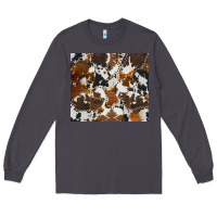 Smoke cowhide Long Sleeve Tee - AdoDesignShop