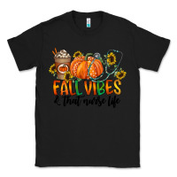 Black fall vibes and that nurse life Classic Tee - CowhideDigitalArt