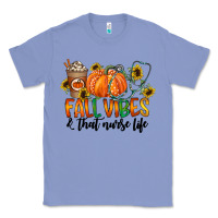 Colony Blue fall vibes and that nurse life Classic Tee - CowhideDigitalArt