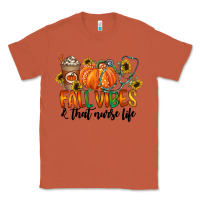 Copper fall vibes and that nurse life Classic Tee - CowhideDigitalArt
