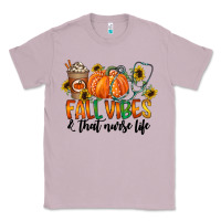Lilac fall vibes and that nurse life Classic Tee - CowhideDigitalArt