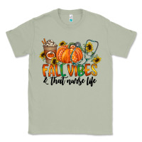 Matcha fall vibes and that nurse life Classic Tee - CowhideDigitalArt