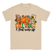Mushroom fall vibes and that nurse life Classic Tee - CowhideDigitalArt