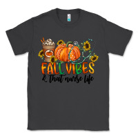 Smoke fall vibes and that nurse life Classic Tee - CowhideDigitalArt