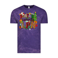 Cloud Purple santa's favorite lpn Vintage Tee - Zillion Design Studio