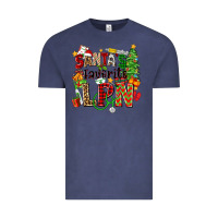 Vintage Denim santa's favorite lpn Vintage Tee - Zillion Design Studio