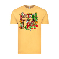 Vintage Mustard santa's favorite lpn Vintage Tee - Zillion Design Studio
