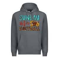 Rock sunday is for football Premium Hoodie - NancyCooperArtShop