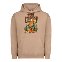 Pigment Burro thankful fall cross Urban Hoodie - BundleAndBundleShop