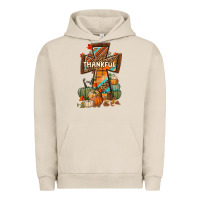 Pigment French Oak thankful fall cross Urban Hoodie - BundleAndBundleShop