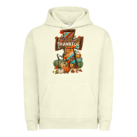 Pigment Pistachio thankful fall cross Urban Hoodie - BundleAndBundleShop