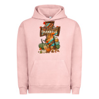 Pigment Salmon thankful fall cross Urban Hoodie - BundleAndBundleShop