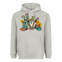 Moon Dust wheel bull skull western cowboy Heavyweight Hoodie - AdoDesignShop