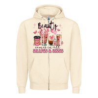 Sandshell beauty comes in all shapes and sizes coffee cups Zipper Hoodie - JahusDesignShop