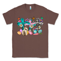 Chestnut Western rabbit with Cross and flowers Classic Tee - Neo Western