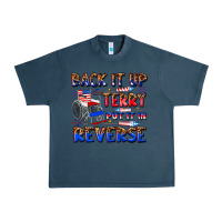 Midnight Navy back it up terry put it in reverse billie wilder Urban Heavy Tee - texasbilliewilder