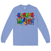Colony Blue ausome autism nurse Long Sleeve Tee - Zillion Design Studio