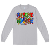 Moon Dust ausome autism nurse Long Sleeve Tee - Zillion Design Studio