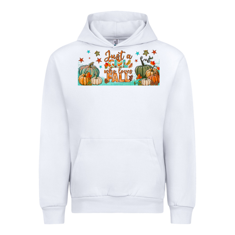 Just A Girl Who Loves Fall Libbey Glass Urban Hoodie by BundleAndBundleShop | Teevron