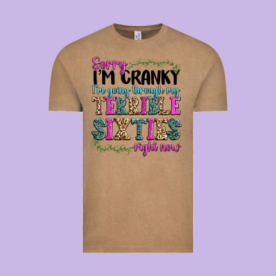 Vintage Tee sorry im cranky im going through my terrible sixties right now