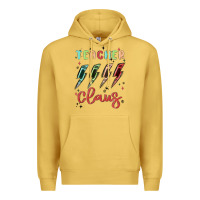 Antique Gold teacher claus Premium Hoodie - MaliasSmallBusiness