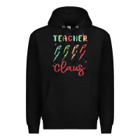 Black teacher claus Premium Hoodie - MaliasSmallBusiness
