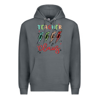 Rock teacher claus Premium Hoodie - MaliasSmallBusiness