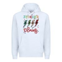 White teacher claus Premium Hoodie - MaliasSmallBusiness