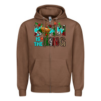 Chestnut born is the king Zipper Hoodie - AdoDesignShop