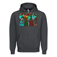 Smoke born is the king Zipper Hoodie - AdoDesignShop