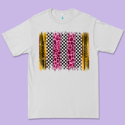 Race Leopard Brush Stroke Premium Tee Designed By Artiststas