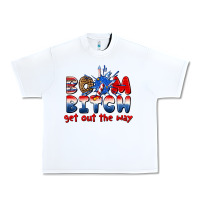 White boom bitch get out the way Urban Heavy Tee - texasbilliewilder