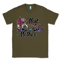 Army Green most loved mother Classic Tee - SublimationCraftShop